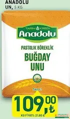 TARIM KREDİ ANADOLU UN 5 KG TARIM KREDİ ANADOLU UN 5 KG